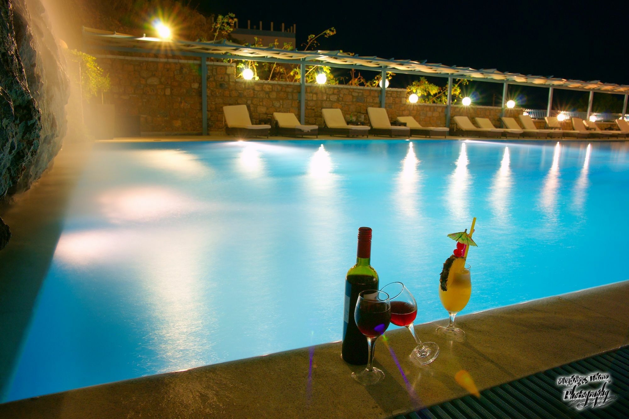 Elena Village Hotel & Suites Myrties Exterior photo