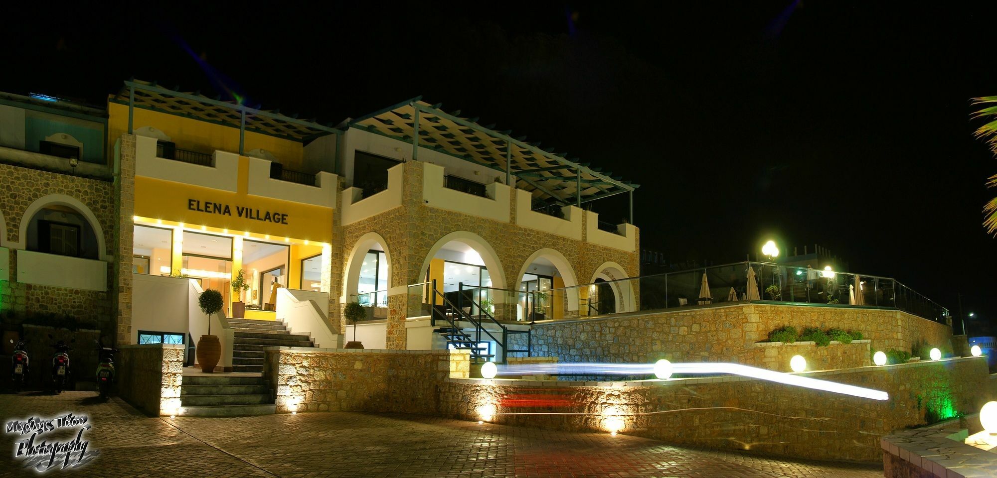 Elena Village Hotel & Suites Myrties Exterior photo